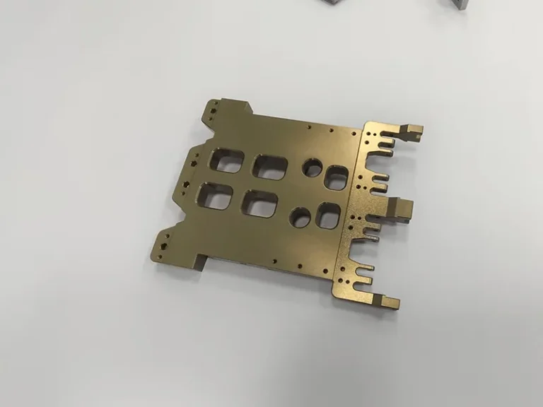 Color-anodized fork transfer plates (single + assembled), view 4