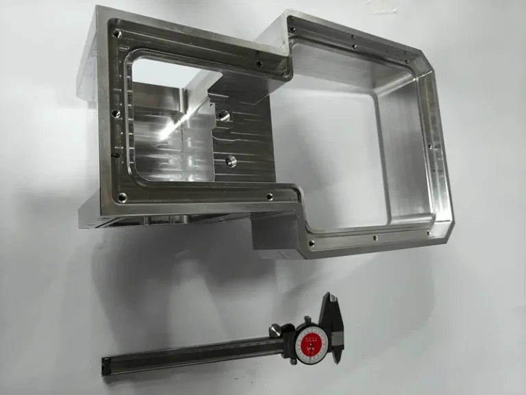 Large thin-wall machined enclosure frames with sealing groove, view 1